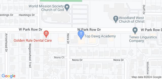 Map to Top Dawg Academy